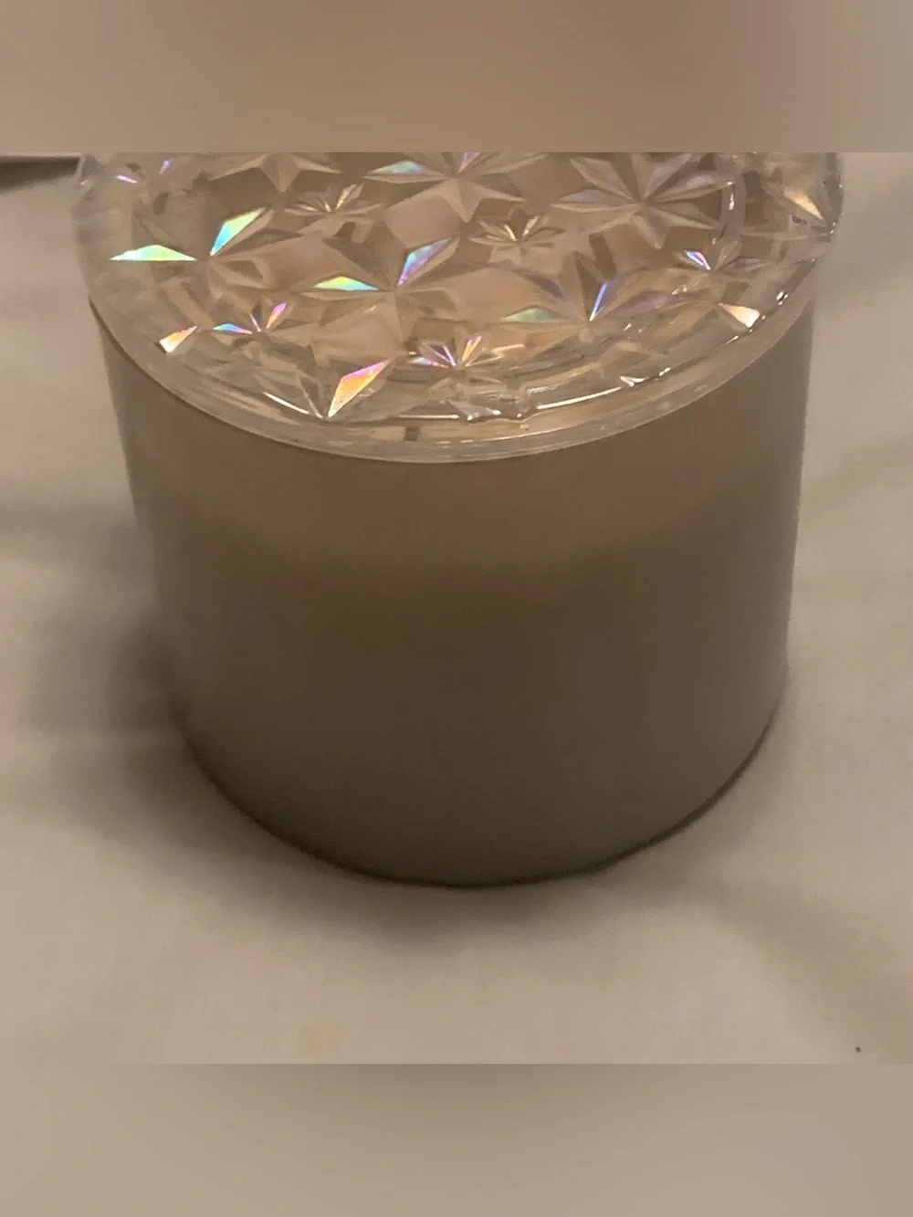 Bath & Body Works Fireside Candle 3-Wick Scented Candle with Glass Lid Holidays